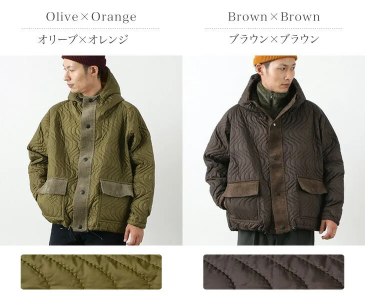 【50％OFF】MELPLE（メイプル） ウェイブス キルテッド フィッシングパーカー / アウター / メンズ / 日本製 / WAVES QUILTED FISHING PARKA【セール】