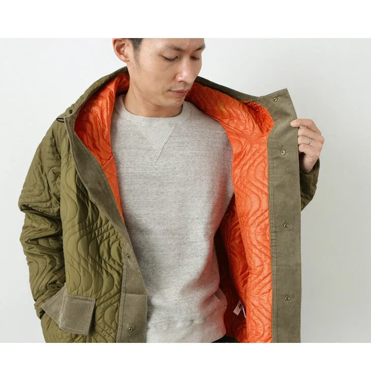 【50％OFF】MELPLE（メイプル） ウェイブス キルテッド フィッシングパーカー / アウター / メンズ / 日本製 / WAVES QUILTED FISHING PARKA【セール】