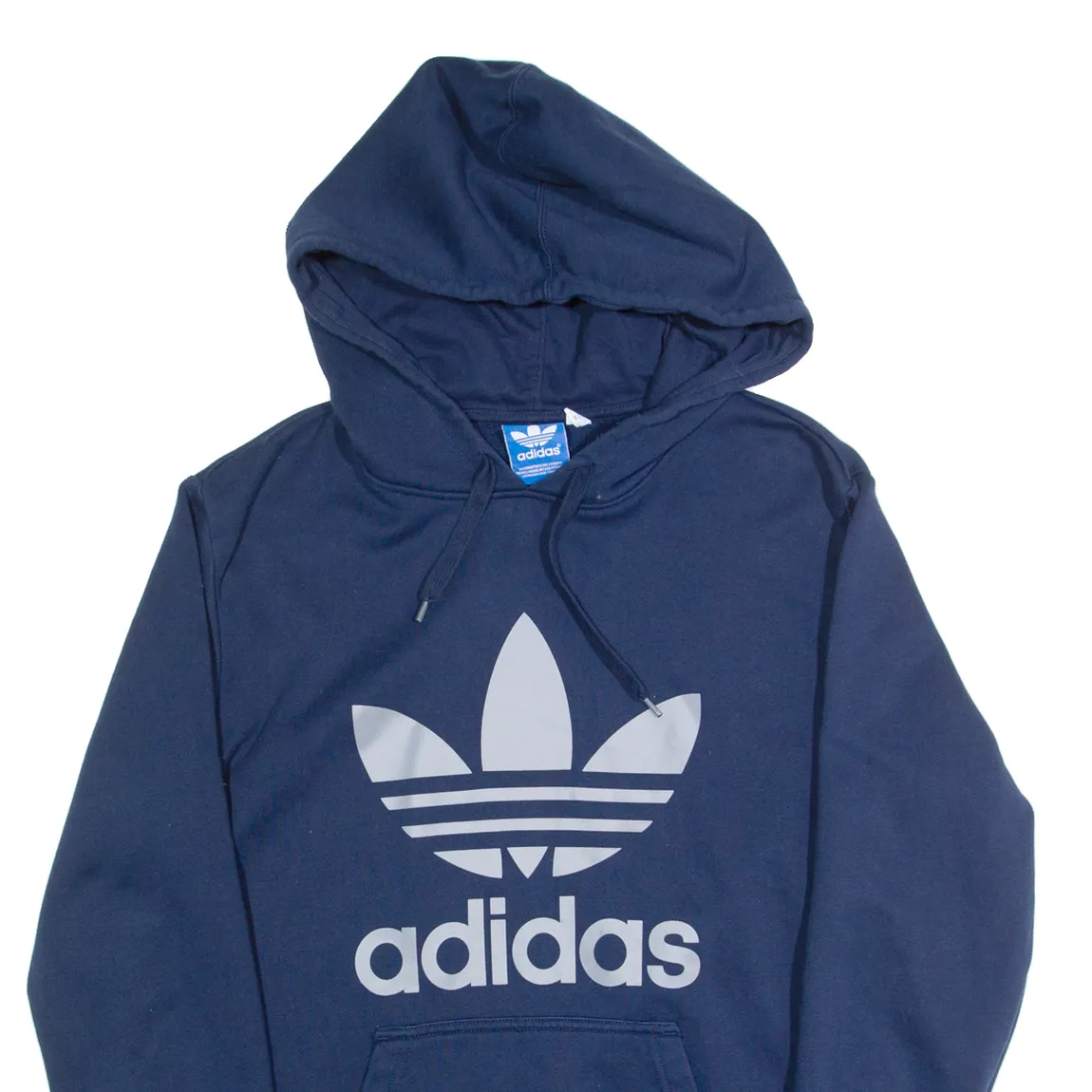 ADIDAS Mens Blue Hoodie M