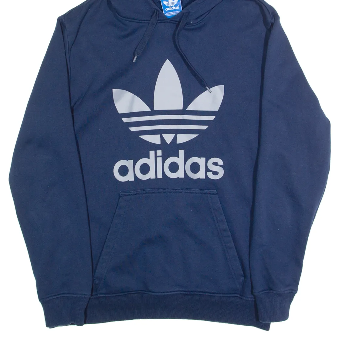 ADIDAS Mens Blue Hoodie M