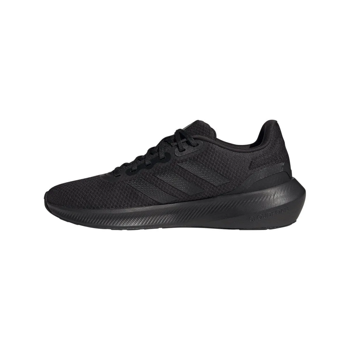 ADIDAS MEN'S RUNFALCON 3.0 TRIPLE BLACK RUNNING SHOES