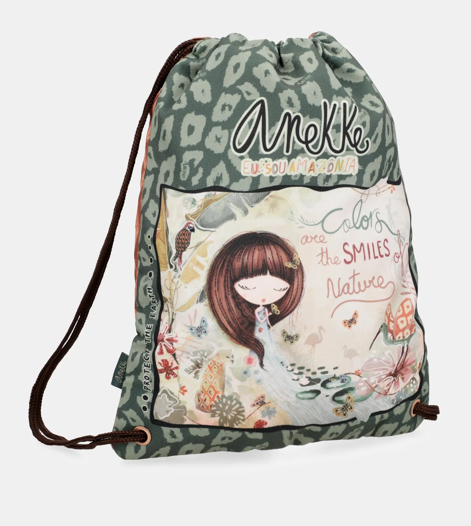 Amazonia fabric backpack