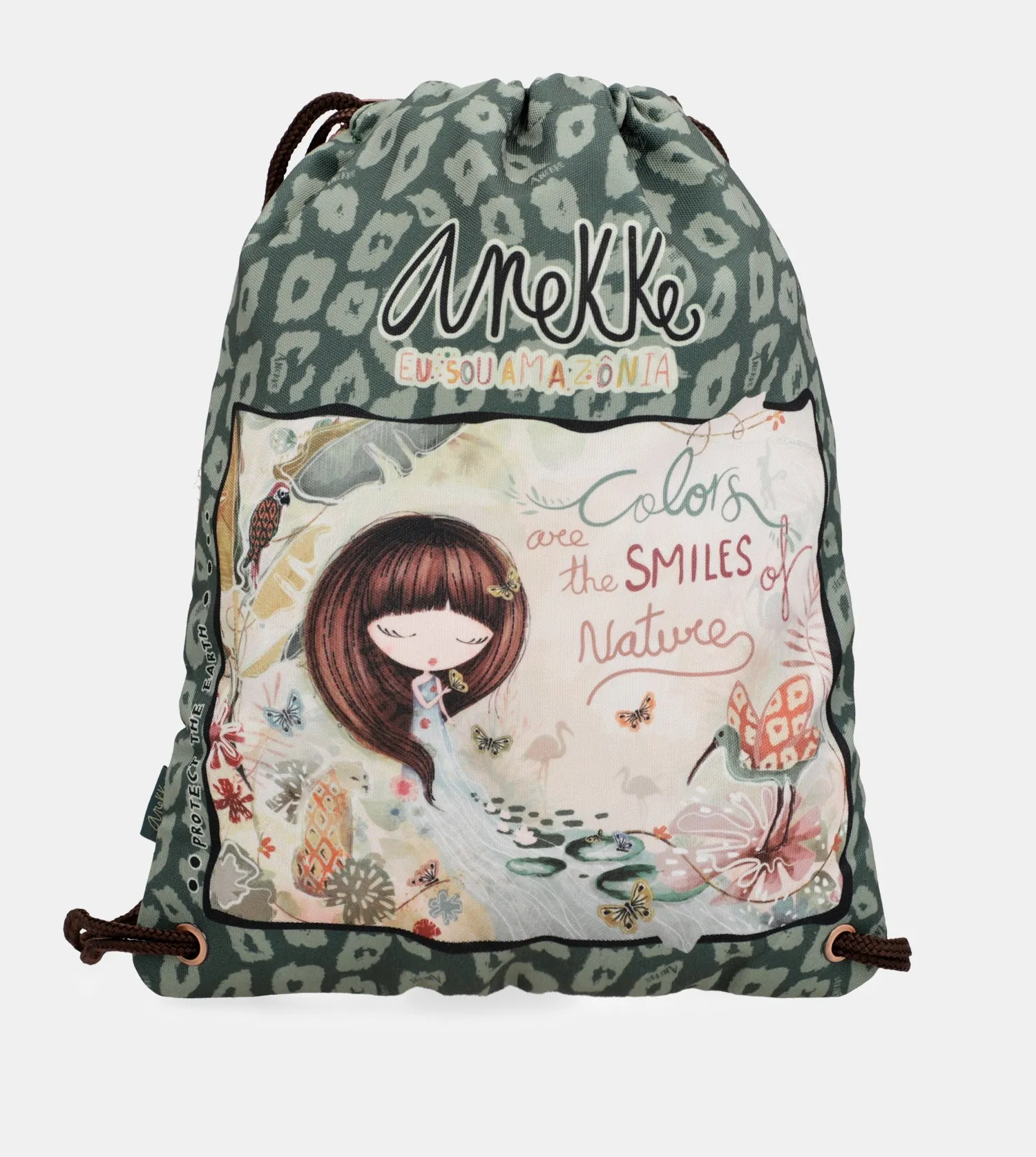 Amazonia fabric backpack