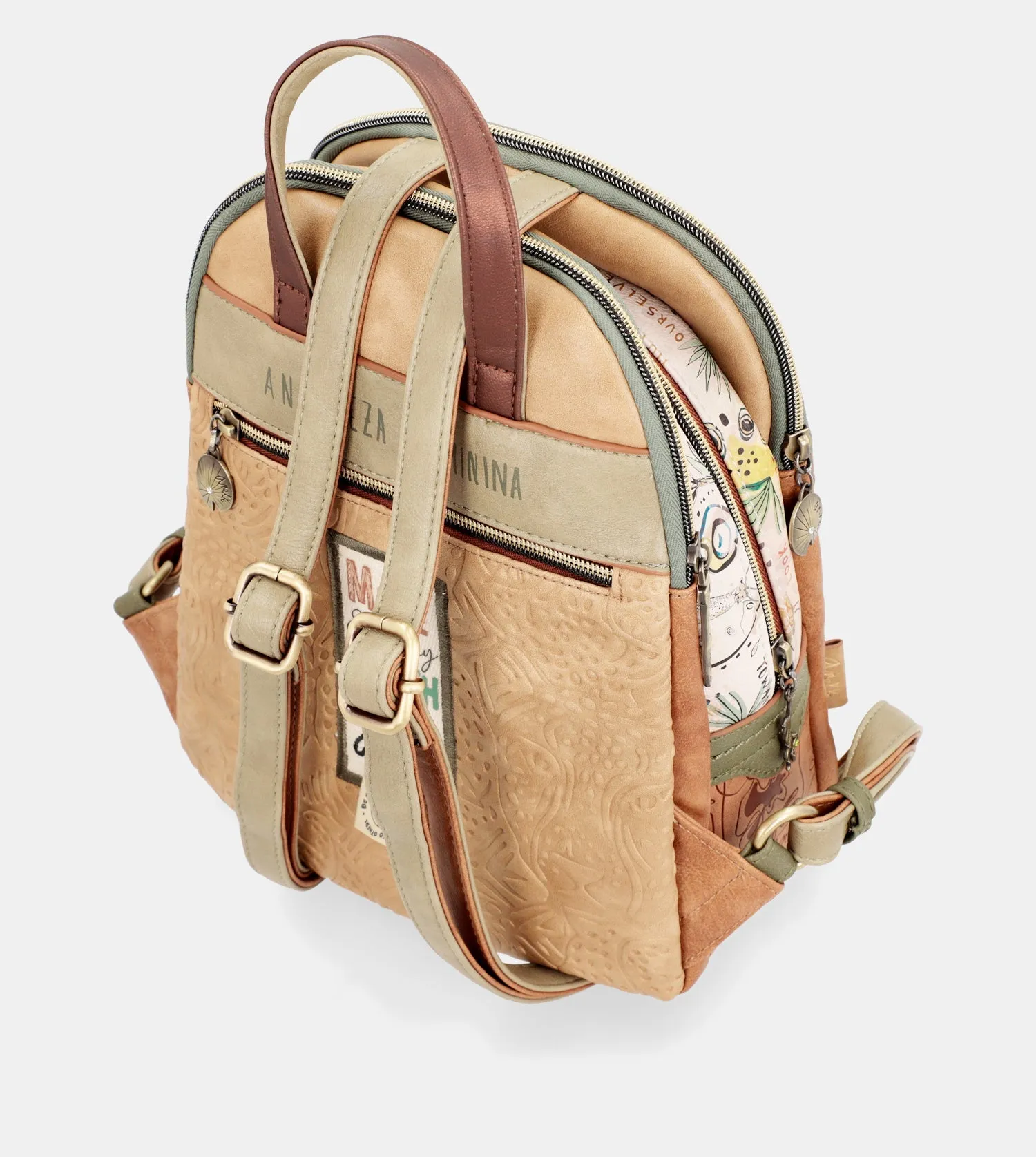 Amazonia triple compartment backpack