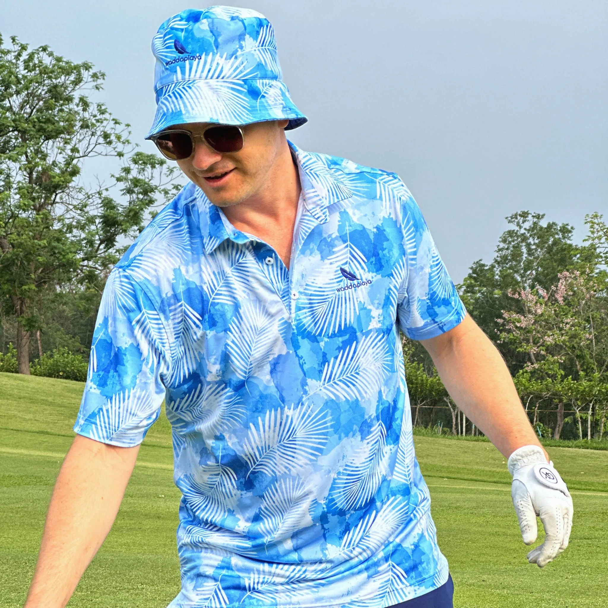 Arnold Palm Tree Golf Polo