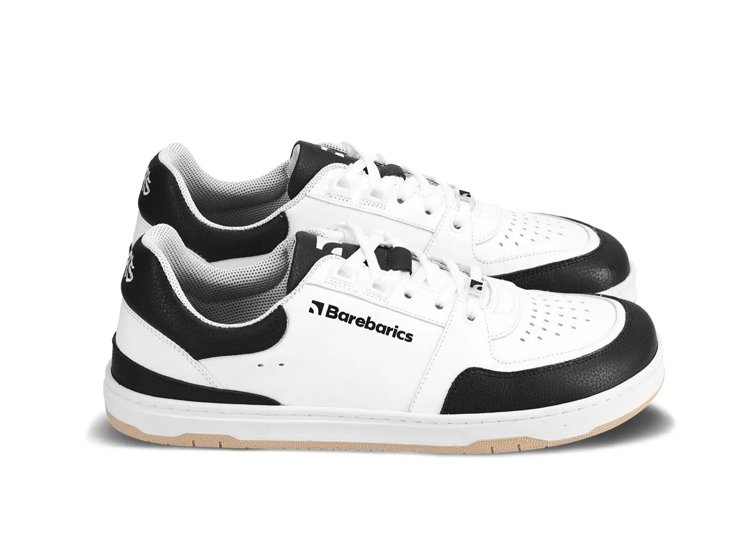 Barefoot Sneakers Barebarics Wave - White & Black