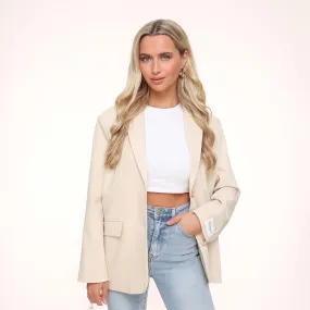 Beige STUDIO Basic - Blazer