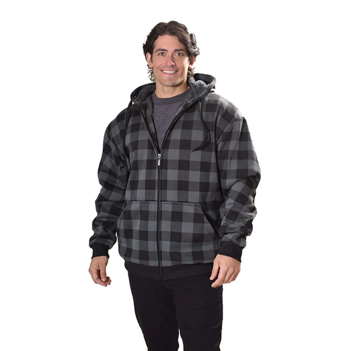 Big Ball Sports Men's Sherpa Lined Hoodie