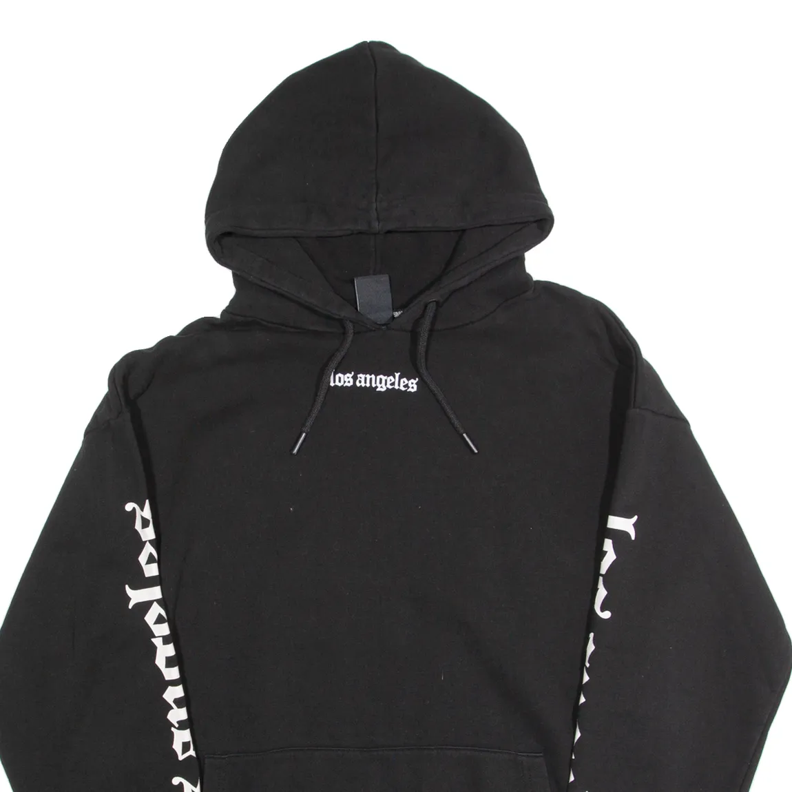 BLACK SQUAD Mens Black Hoodie M