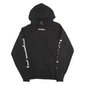 BLACK SQUAD Mens Black Hoodie M