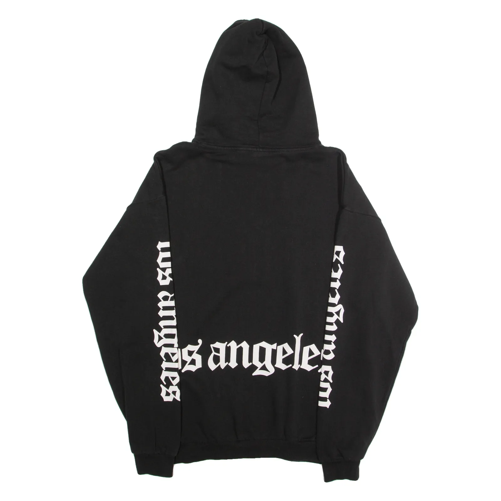 BLACK SQUAD Mens Black Hoodie M