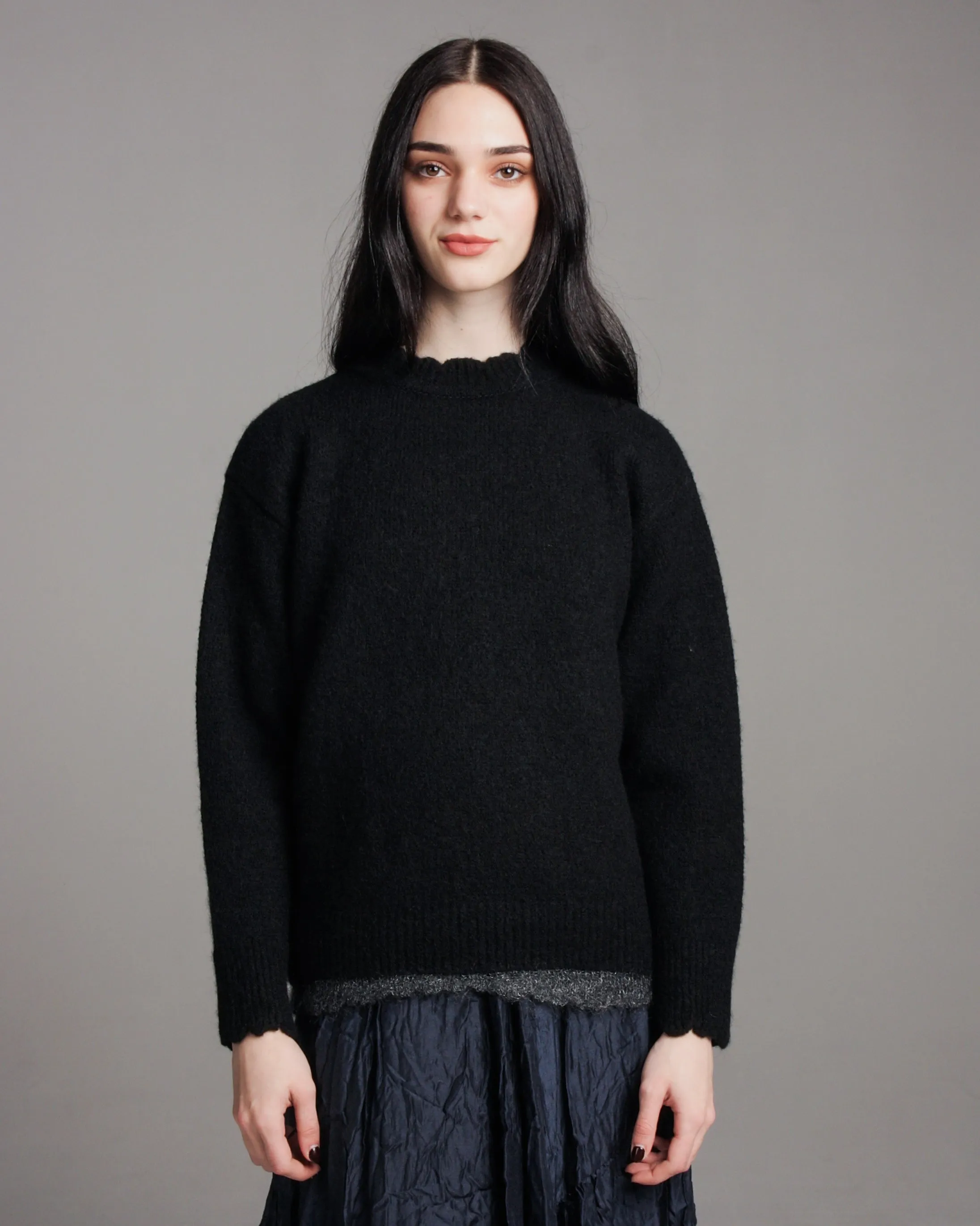 Black Wool Sweater