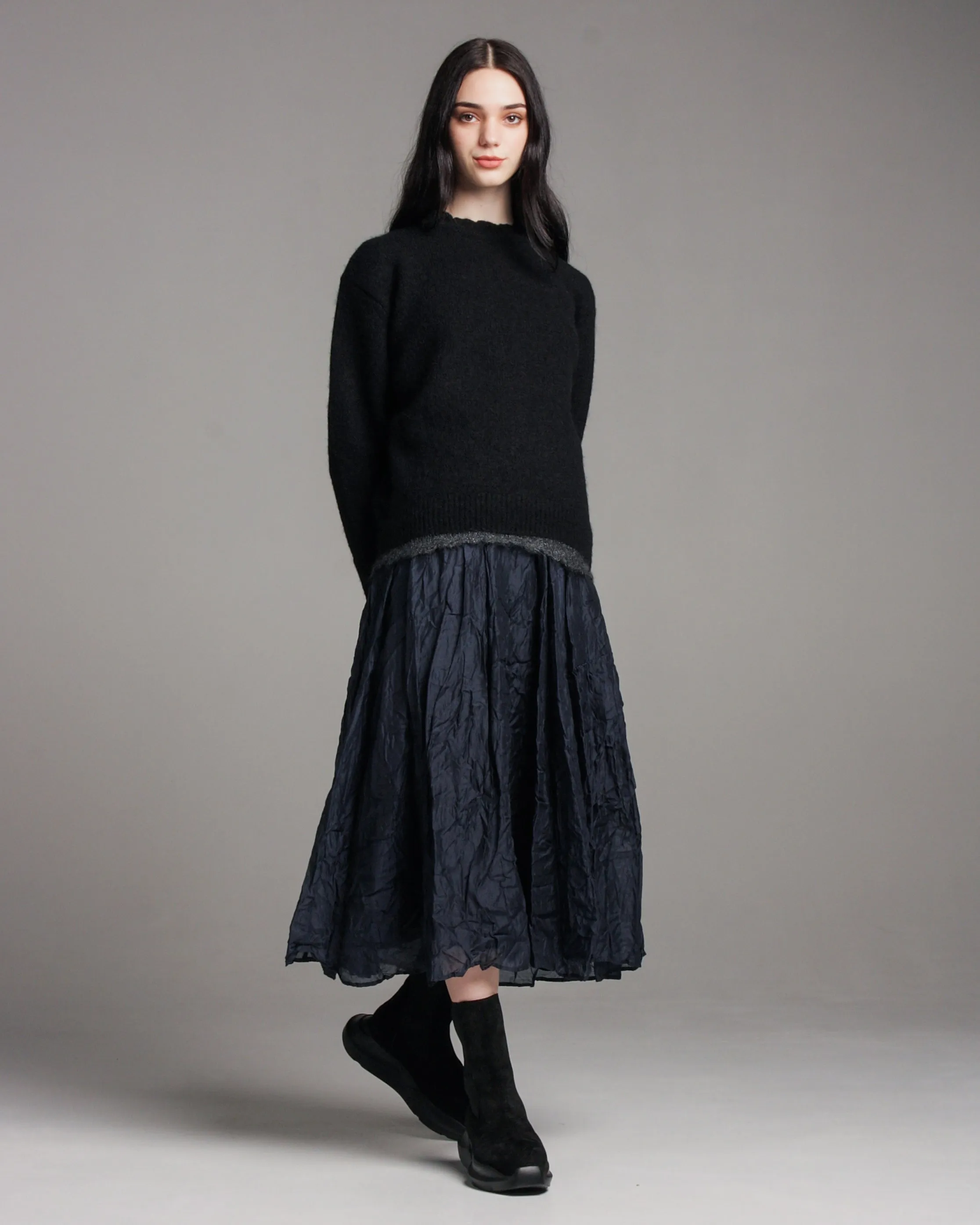 Black Wool Sweater