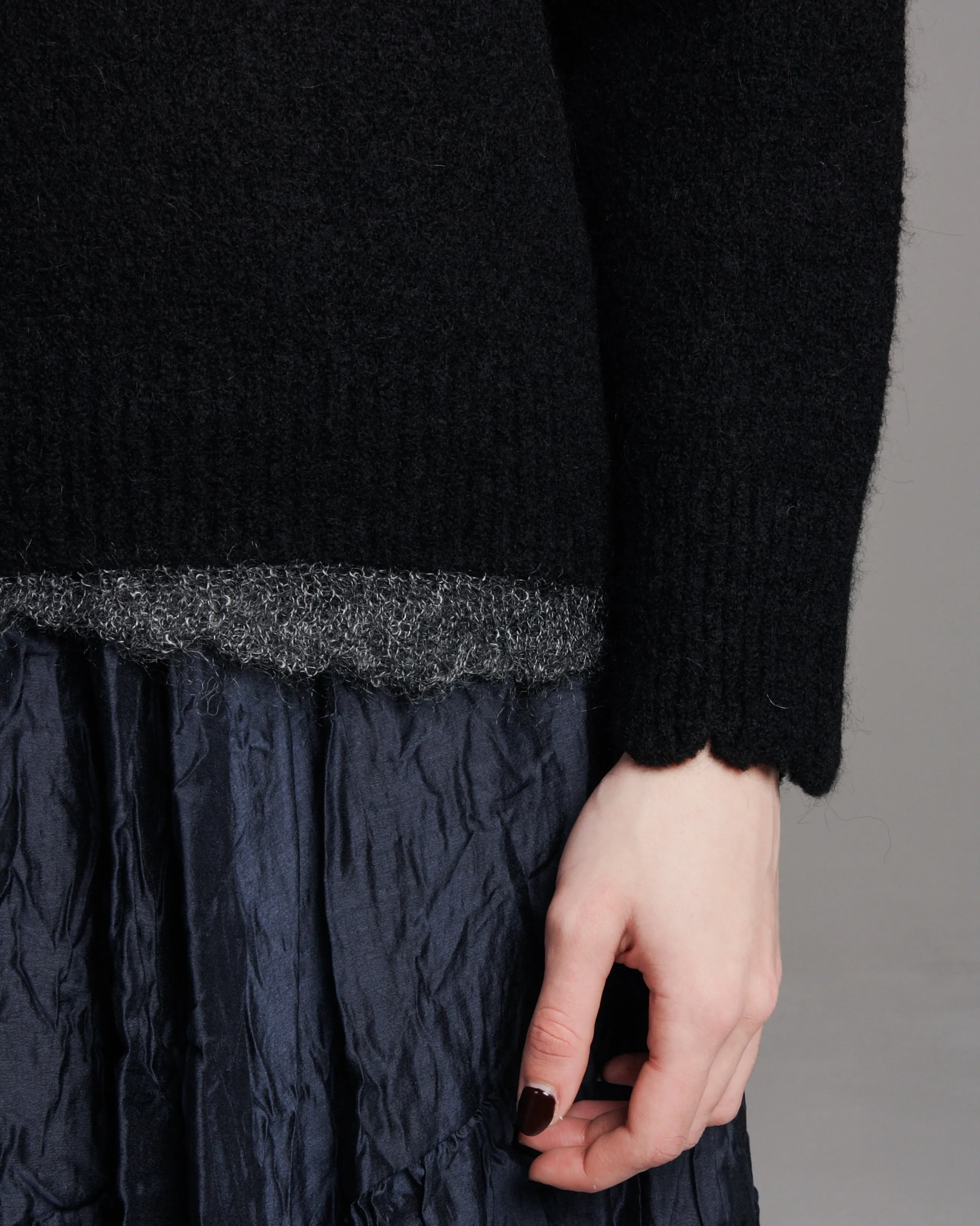 Black Wool Sweater