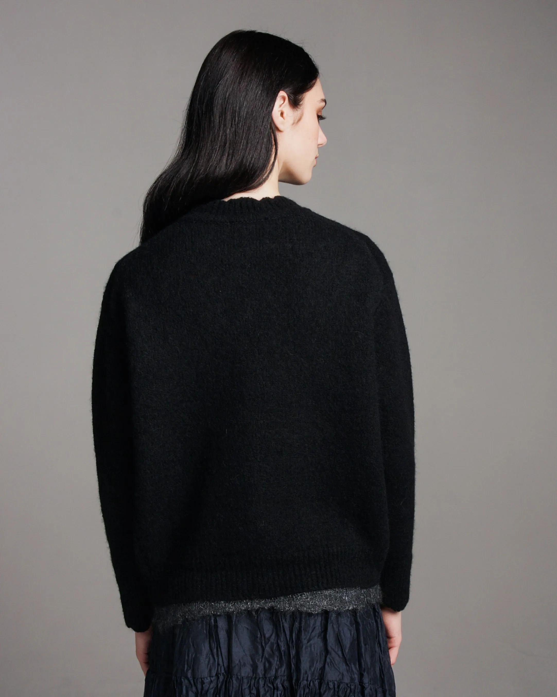 Black Wool Sweater