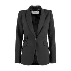 BLAZER BLANCA Donna Nero