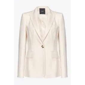 Blazer monopetto donna Beige