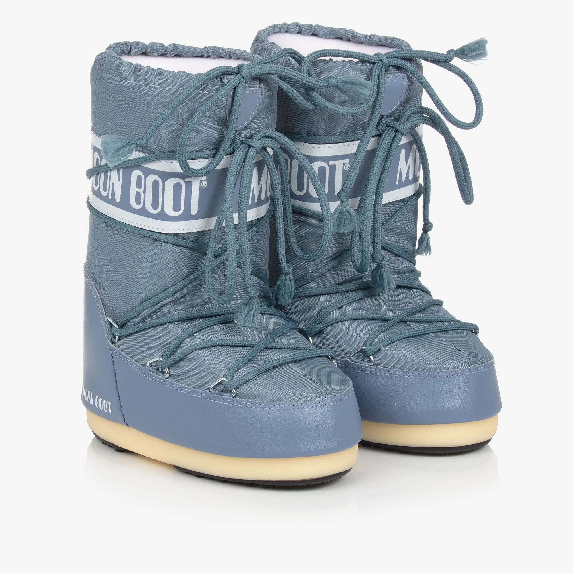 Blue Icon Snow Boots