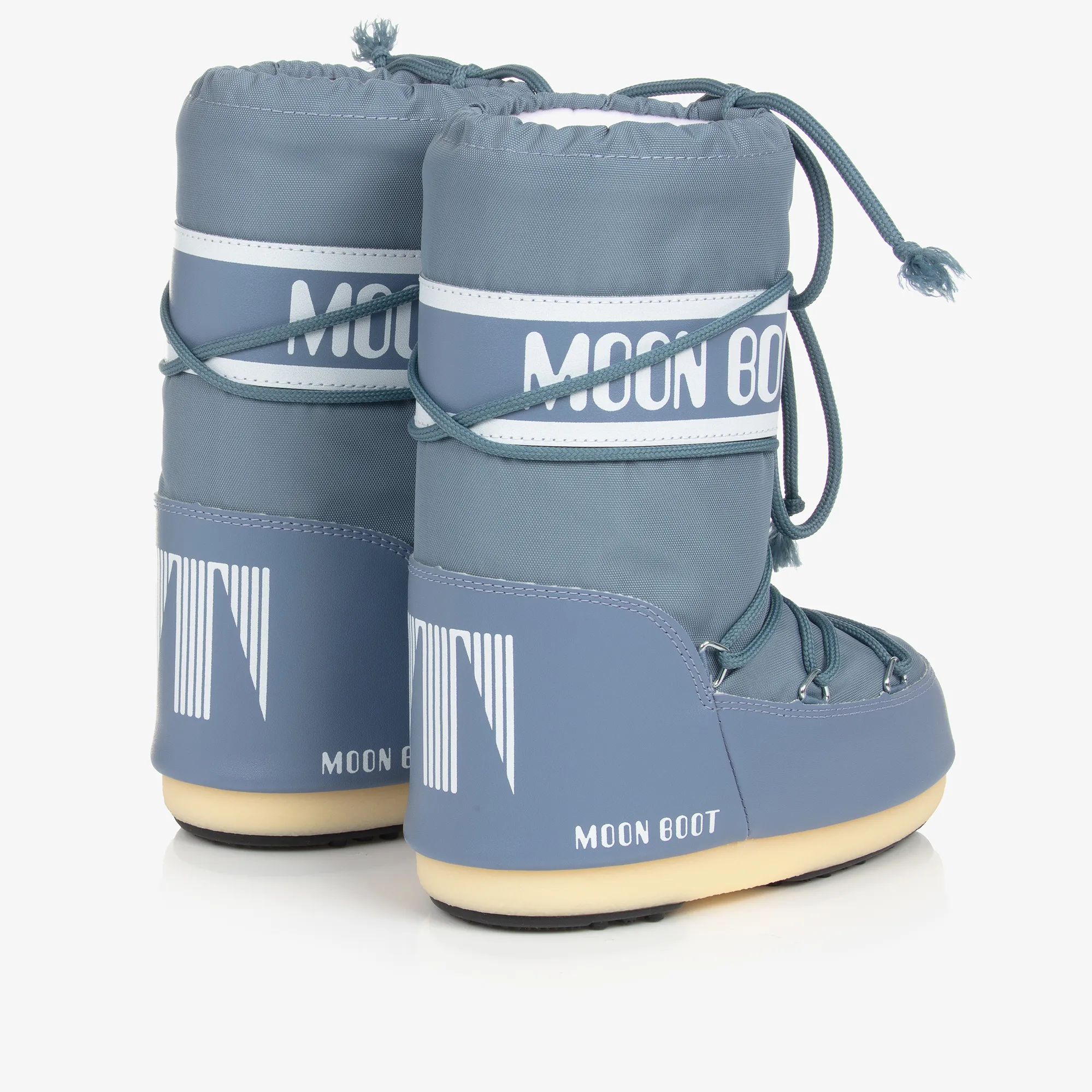 Blue Icon Snow Boots