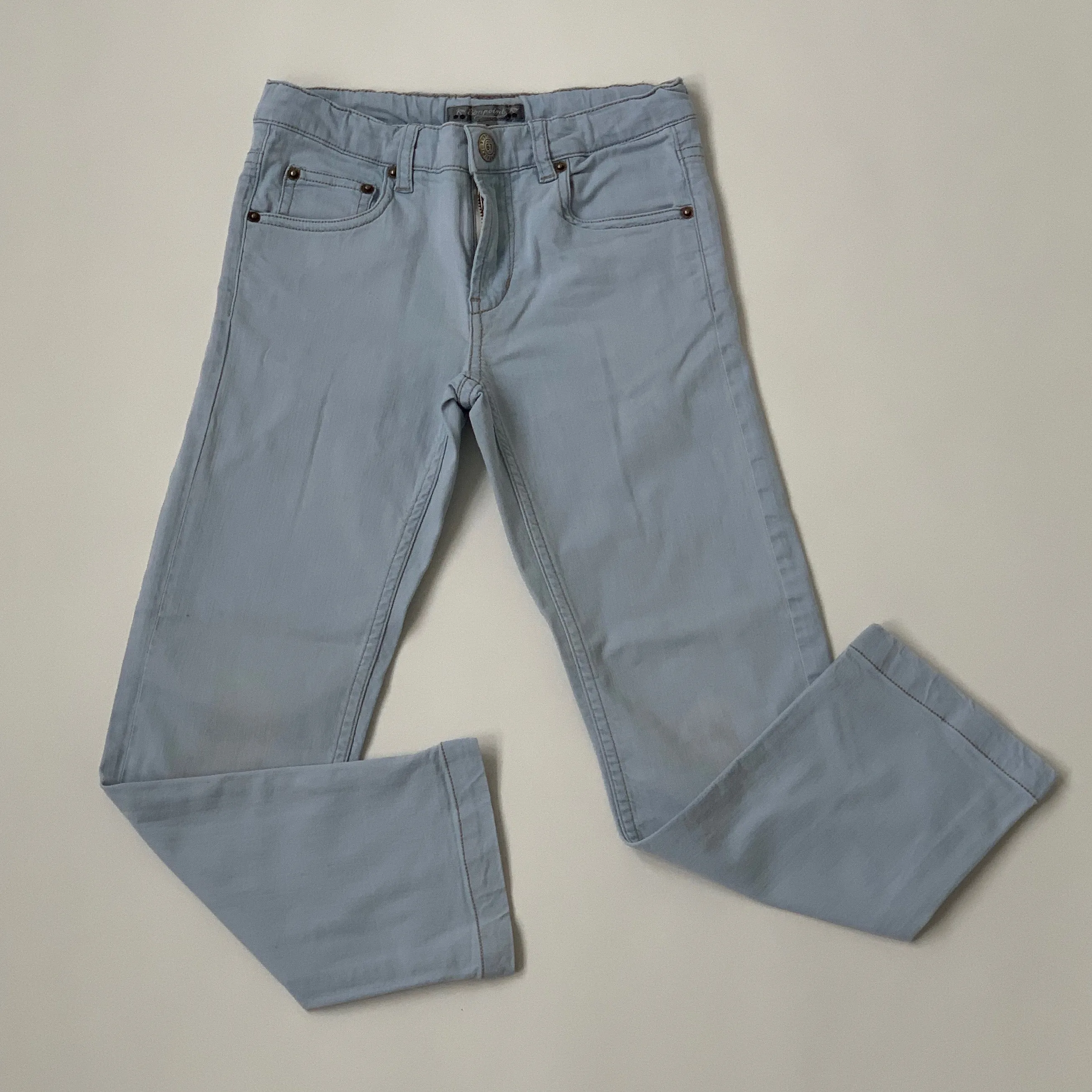 Bonpoint Light Blue Denim Jeans: 6 Years