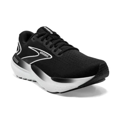 Brooks Men’s Glycerin 21 Athletic Shoes-Black/White/Grey