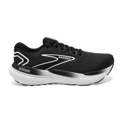 Brooks Men’s Glycerin 21 Athletic Shoes-Black/White/Grey