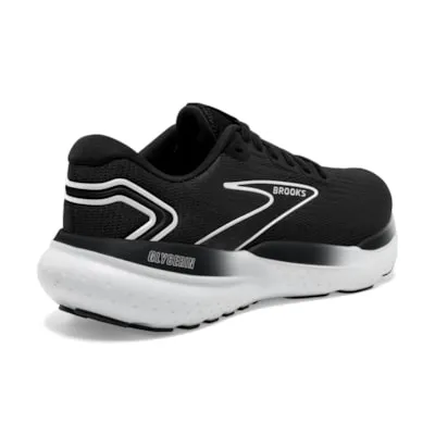 Brooks Men’s Glycerin 21 Athletic Shoes-Black/White/Grey