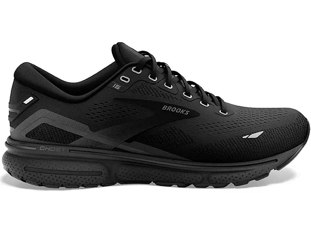 Brooks Women’s Ghost 15 Athletic Shoes-Black/Black