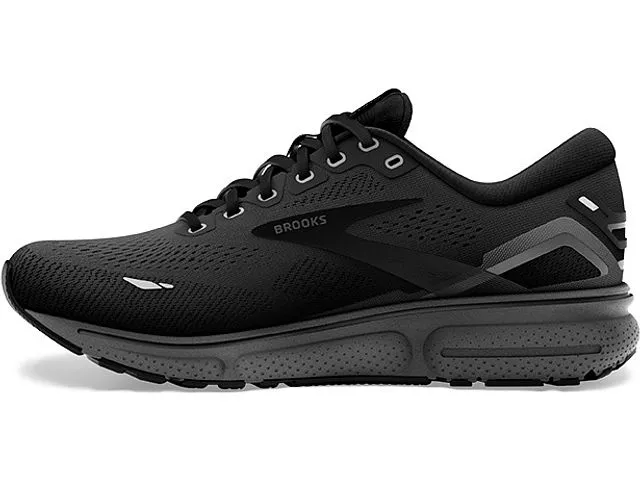 Brooks Women’s Ghost 15 Athletic Shoes-Black/Black