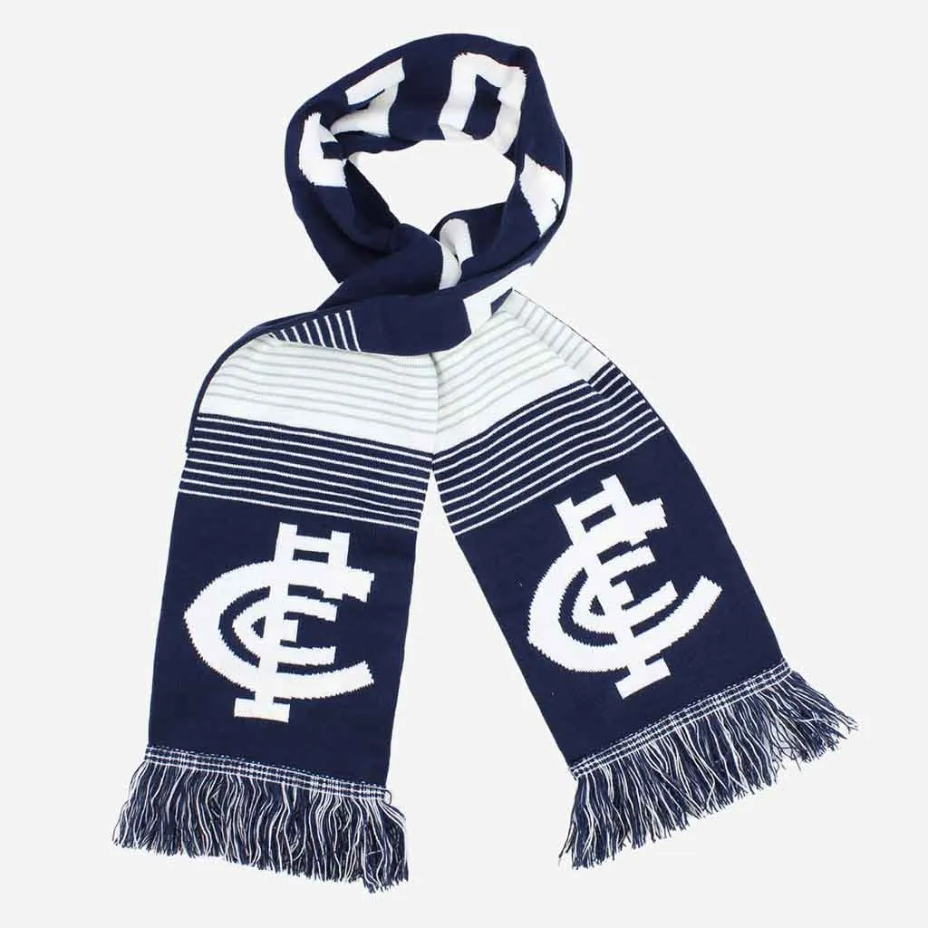 Carlton Blues Linebreak Scarf