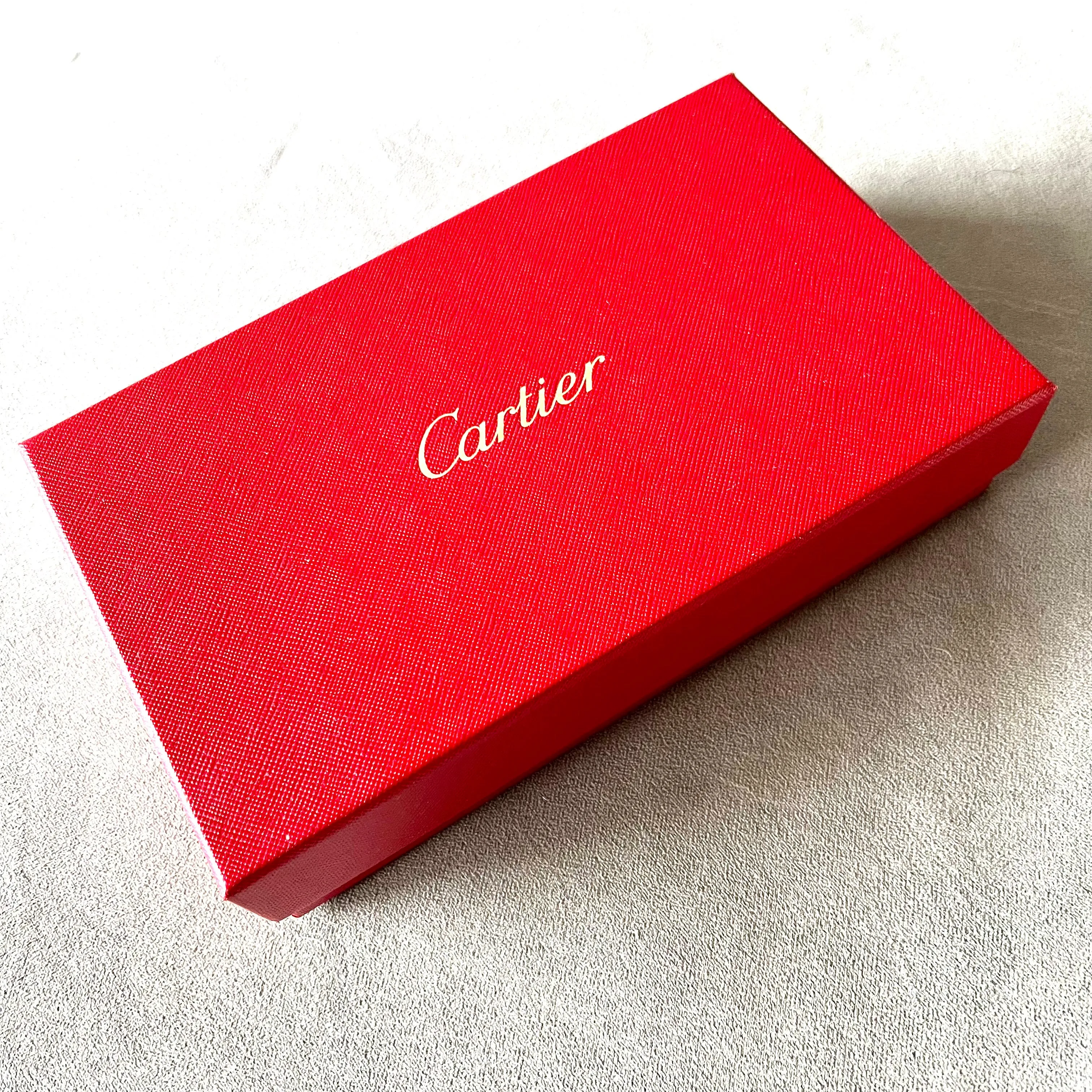 CARTIER Wallet Box  + Pouch + Booklets + Filled Certificate + Ribbon