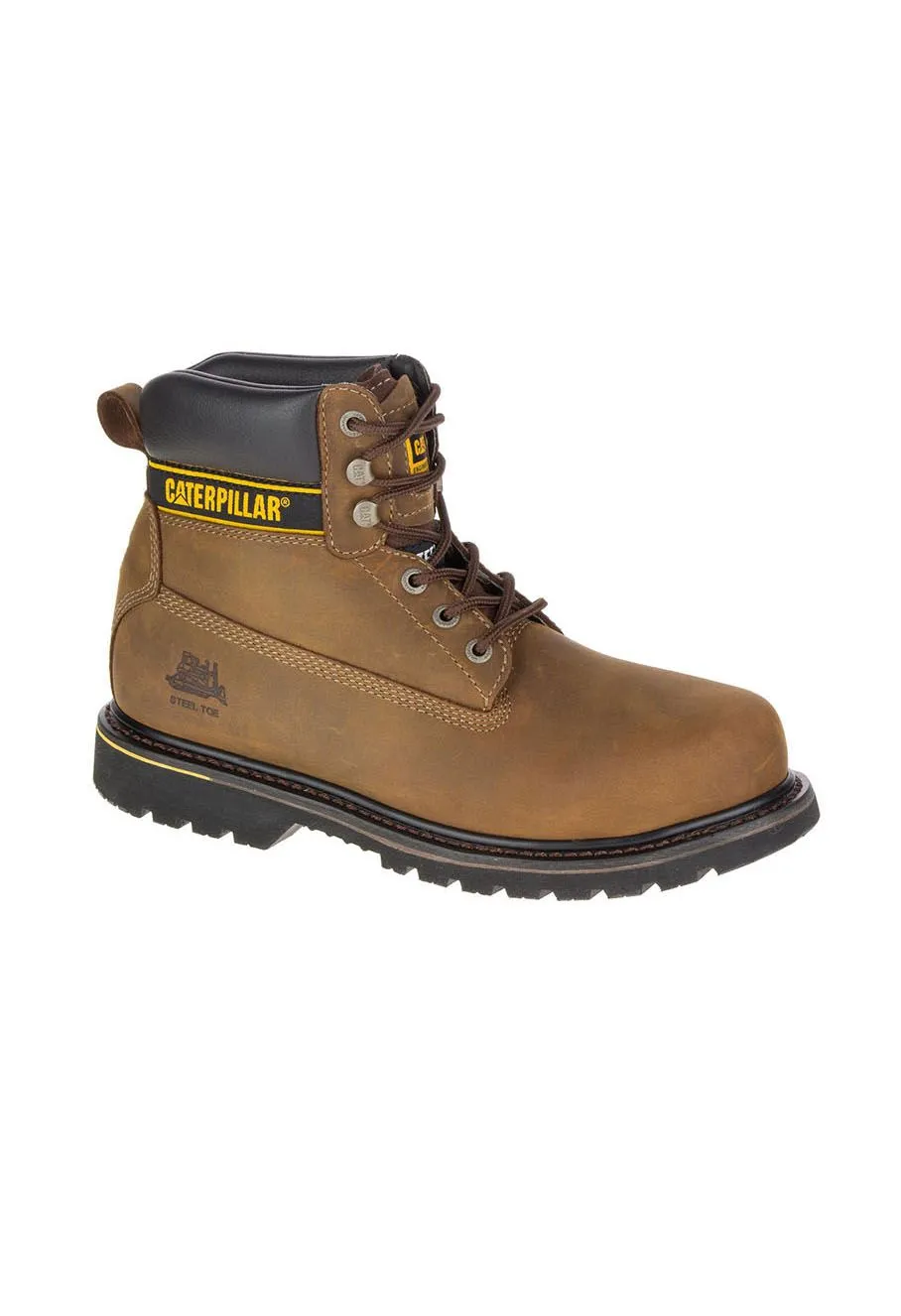 CAT Safety Shoes Holton S3 W - Brown