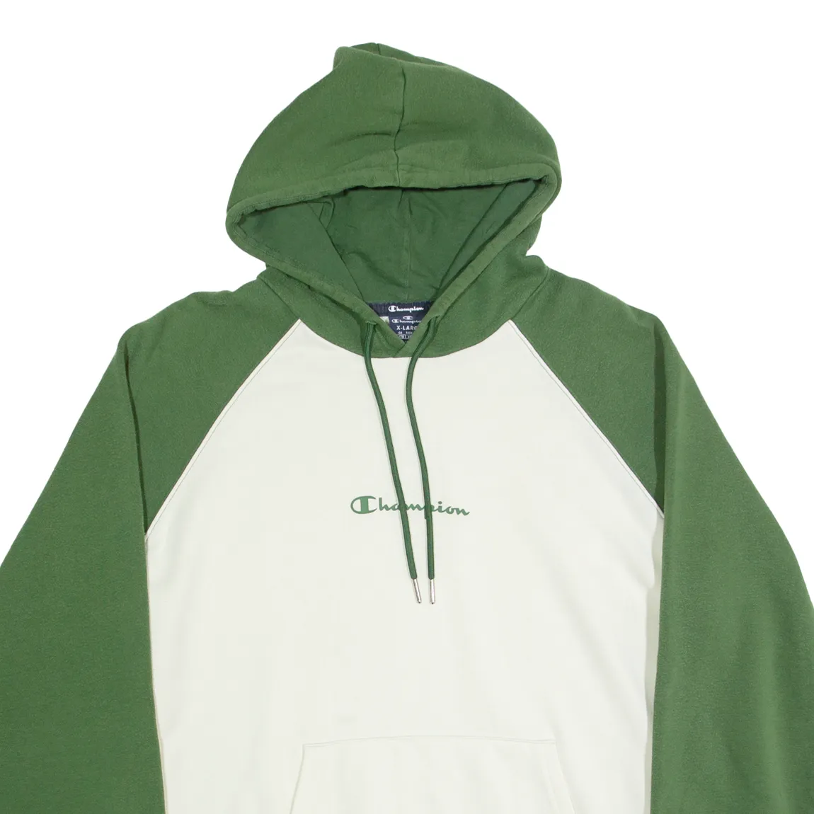 CHAMPION Mens Green Hoodie XL