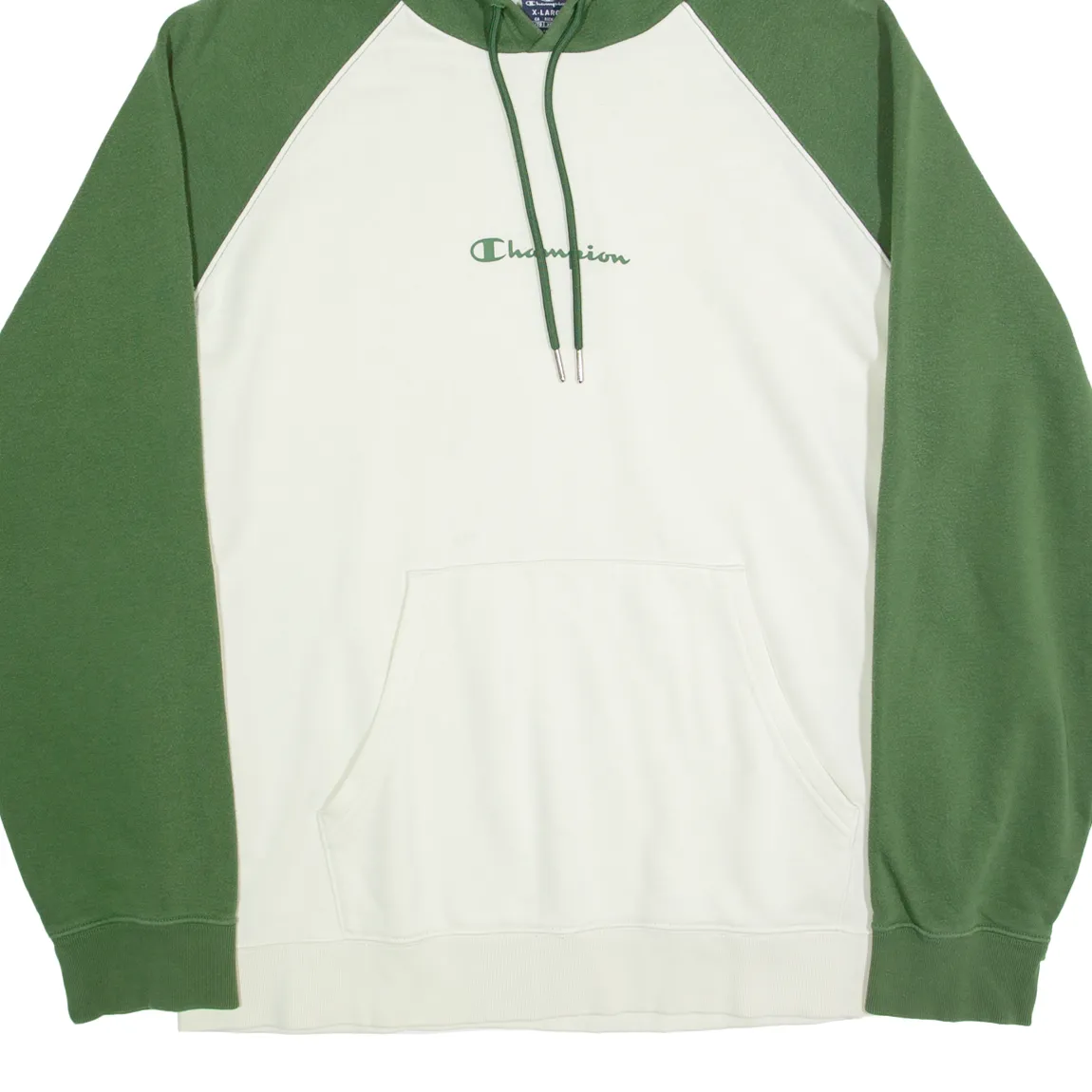 CHAMPION Mens Green Hoodie XL