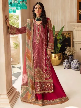 Charizma Dastaan-e-Jashan Luxury Chiffon Unstitched 3Pc Suit DJ4-04