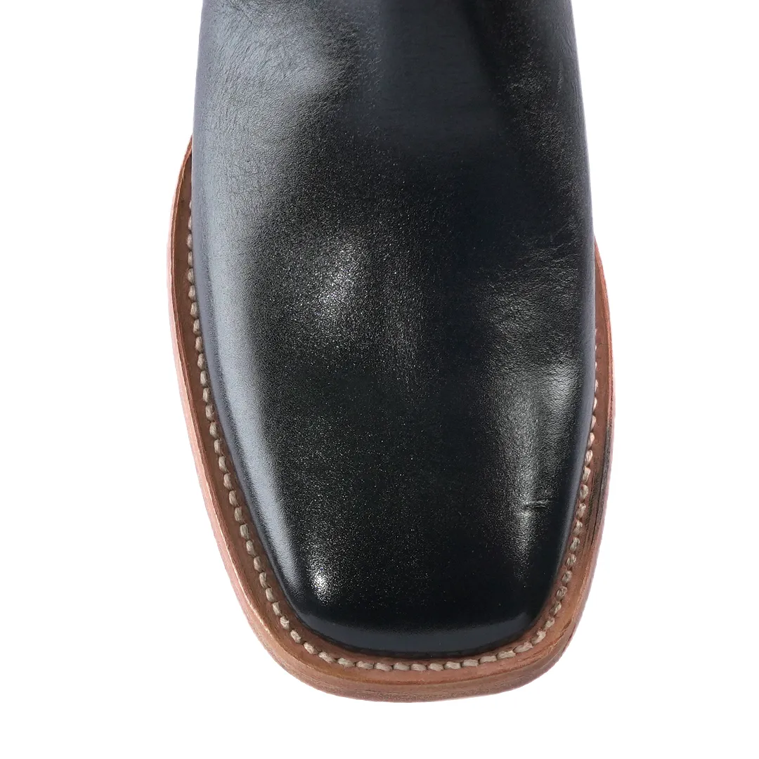 Chelsea Boot Square Toe Napa Black E1200