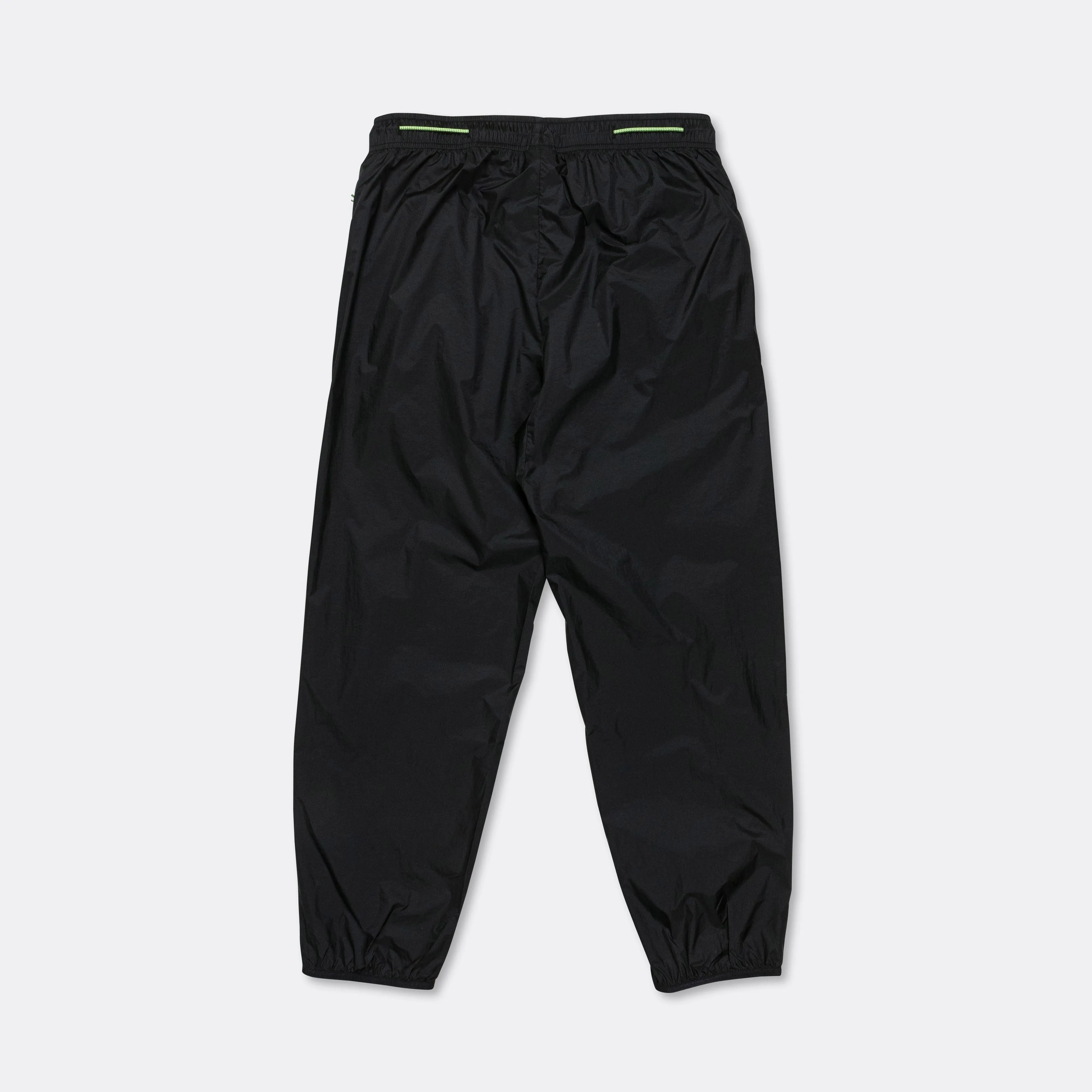 'Cinder Cone' Windshell Pant - Black/Lime Blast-Summit White