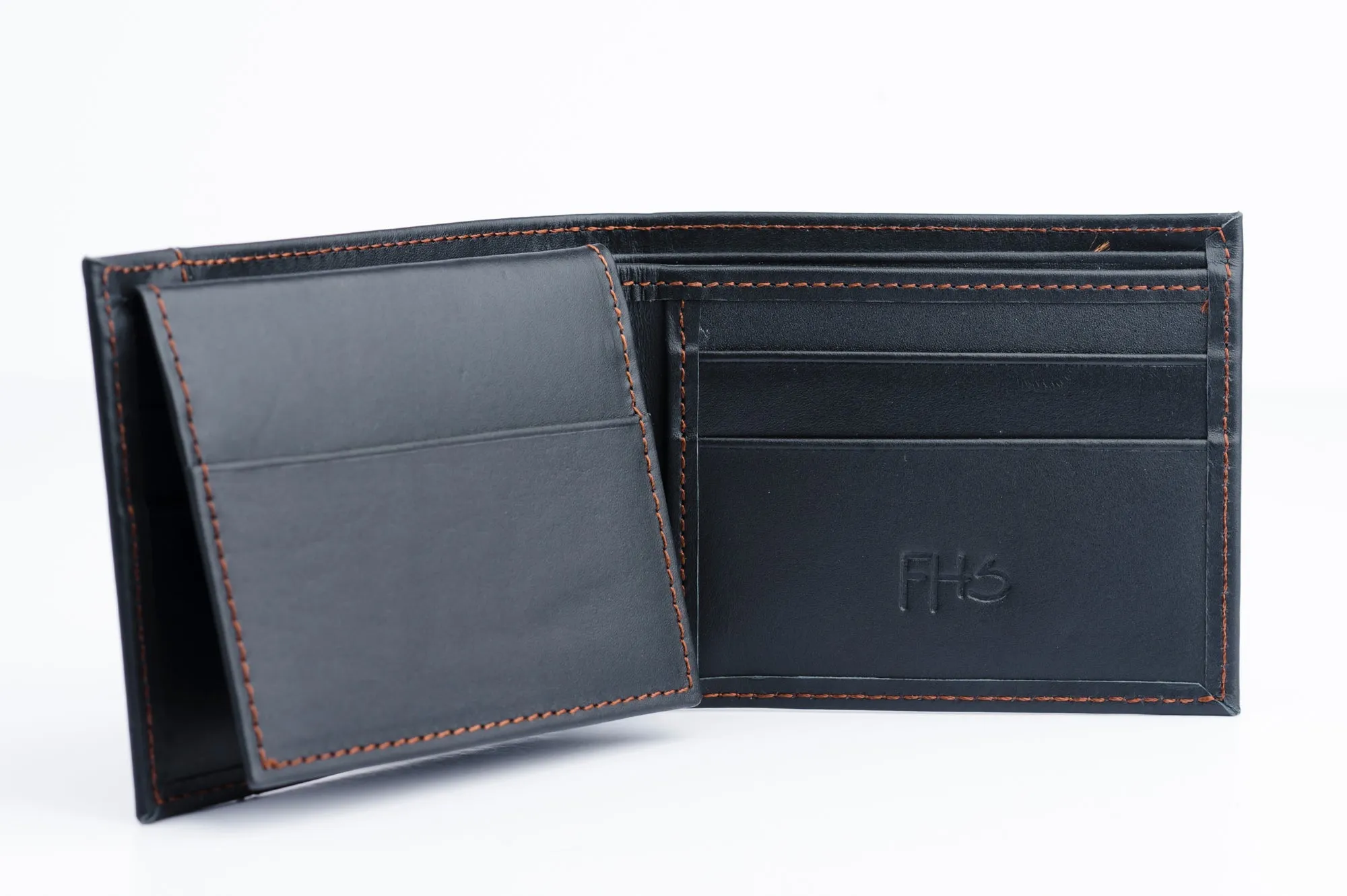 Classic Matte Finish Black Wallet