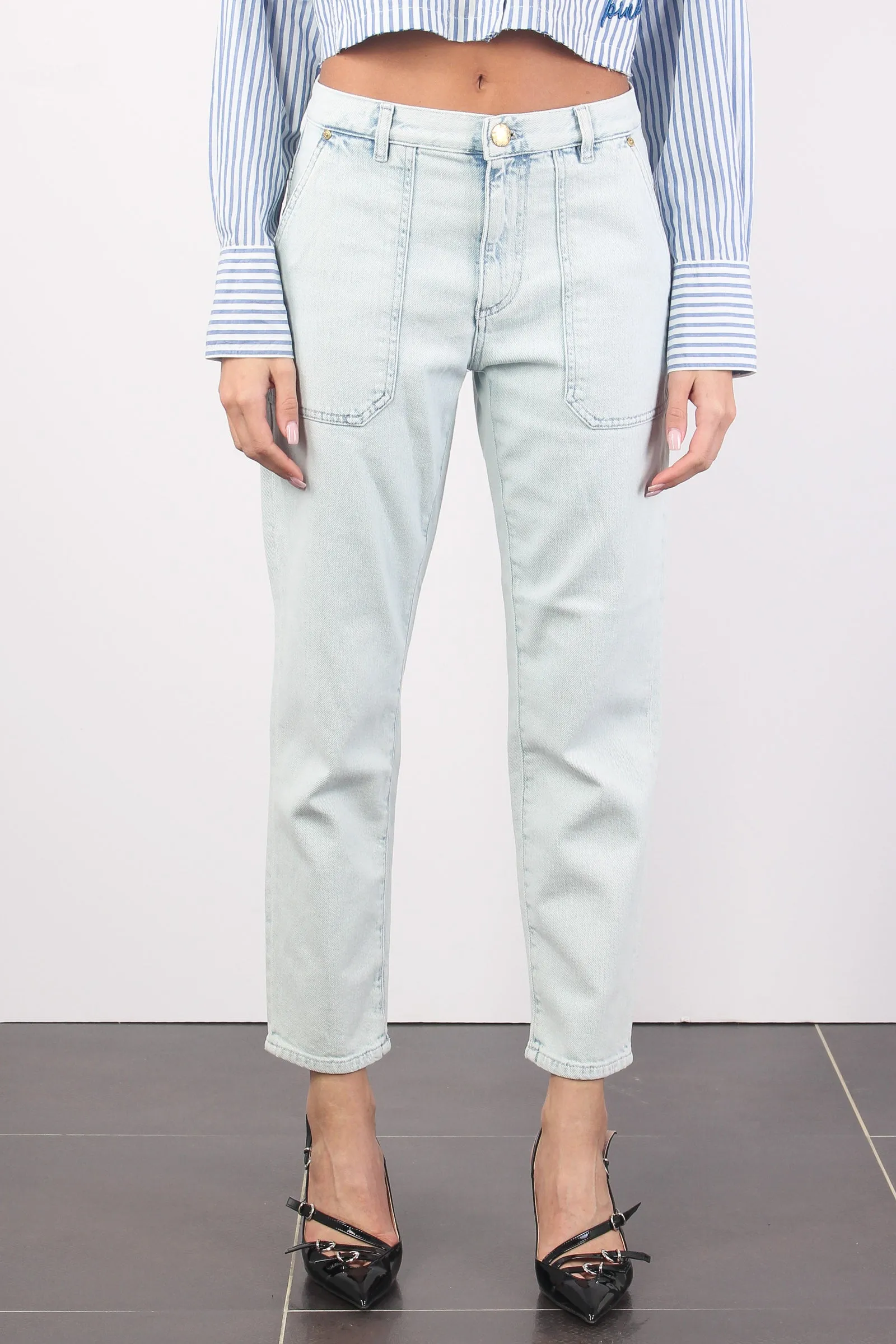 Cloe Denim Chinos Denim Chiaro