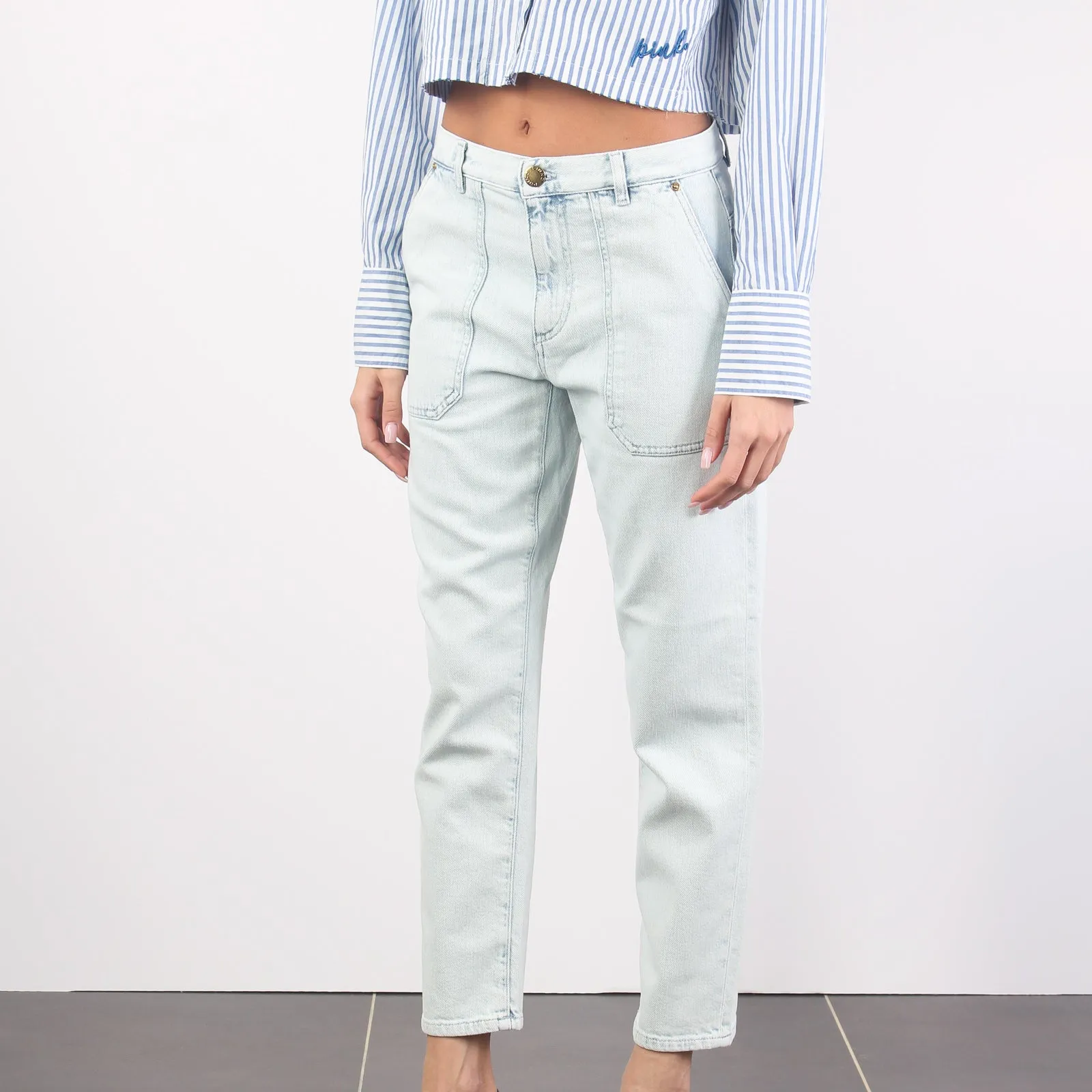 Cloe Denim Chinos Denim Chiaro