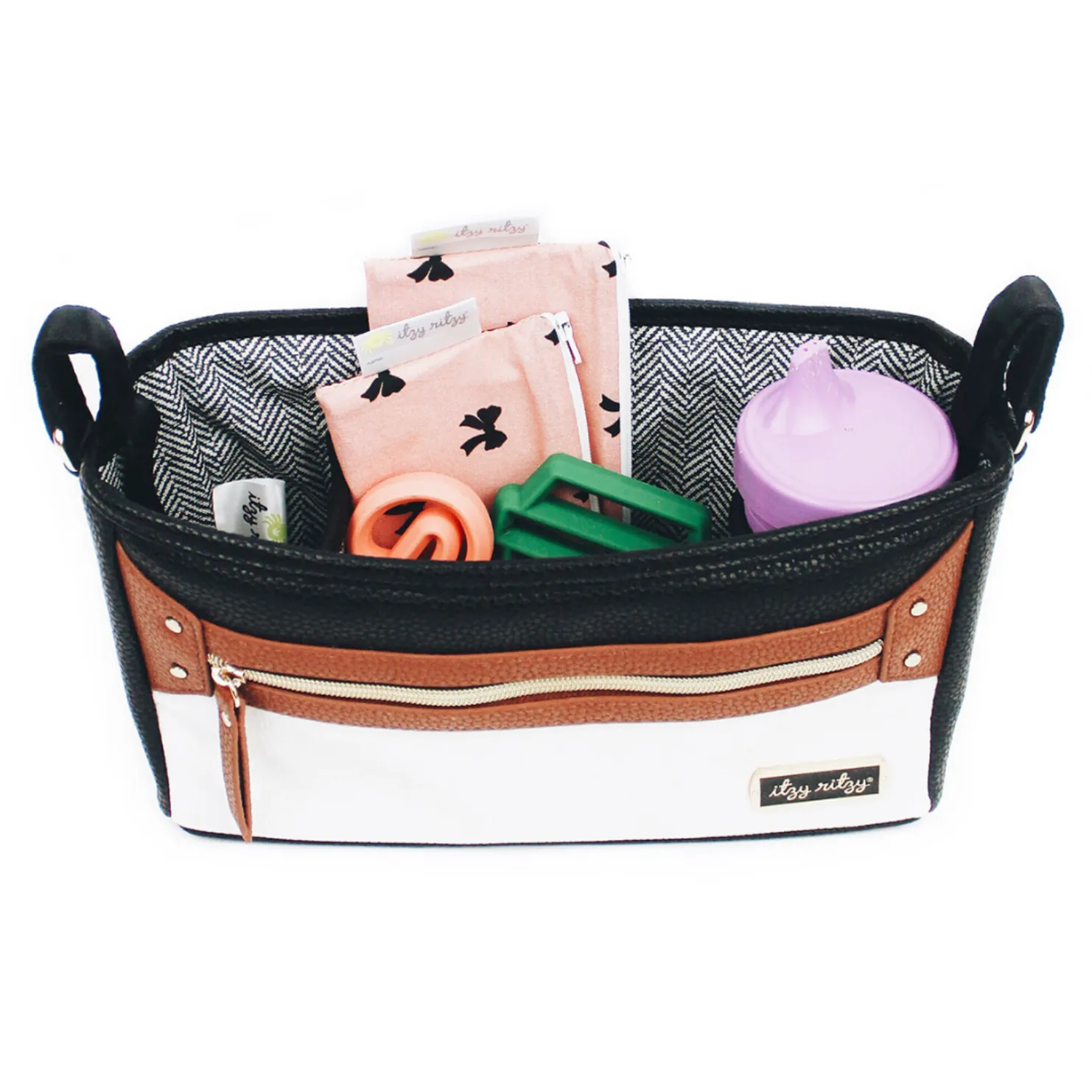 Coffee & Cream Travel Stroller Caddy