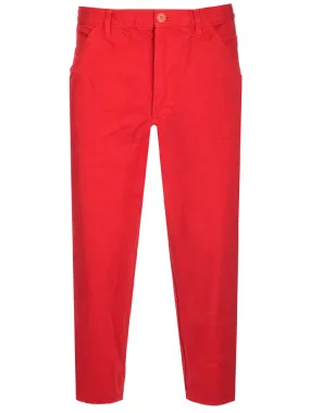 Comme des Garons Shirt Mid-Waist Cropped Trousers