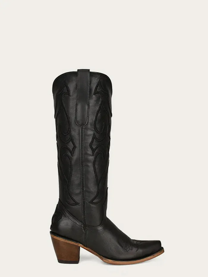 Corral Z5075 Ladies Embroiderry Western Boot Black