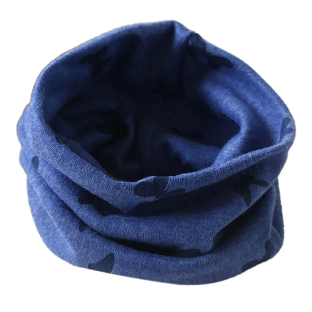 Cute Love Boys Girls Collar Baby Scarf Cotton O Ring Neck Scarves foulard warm knit scarf