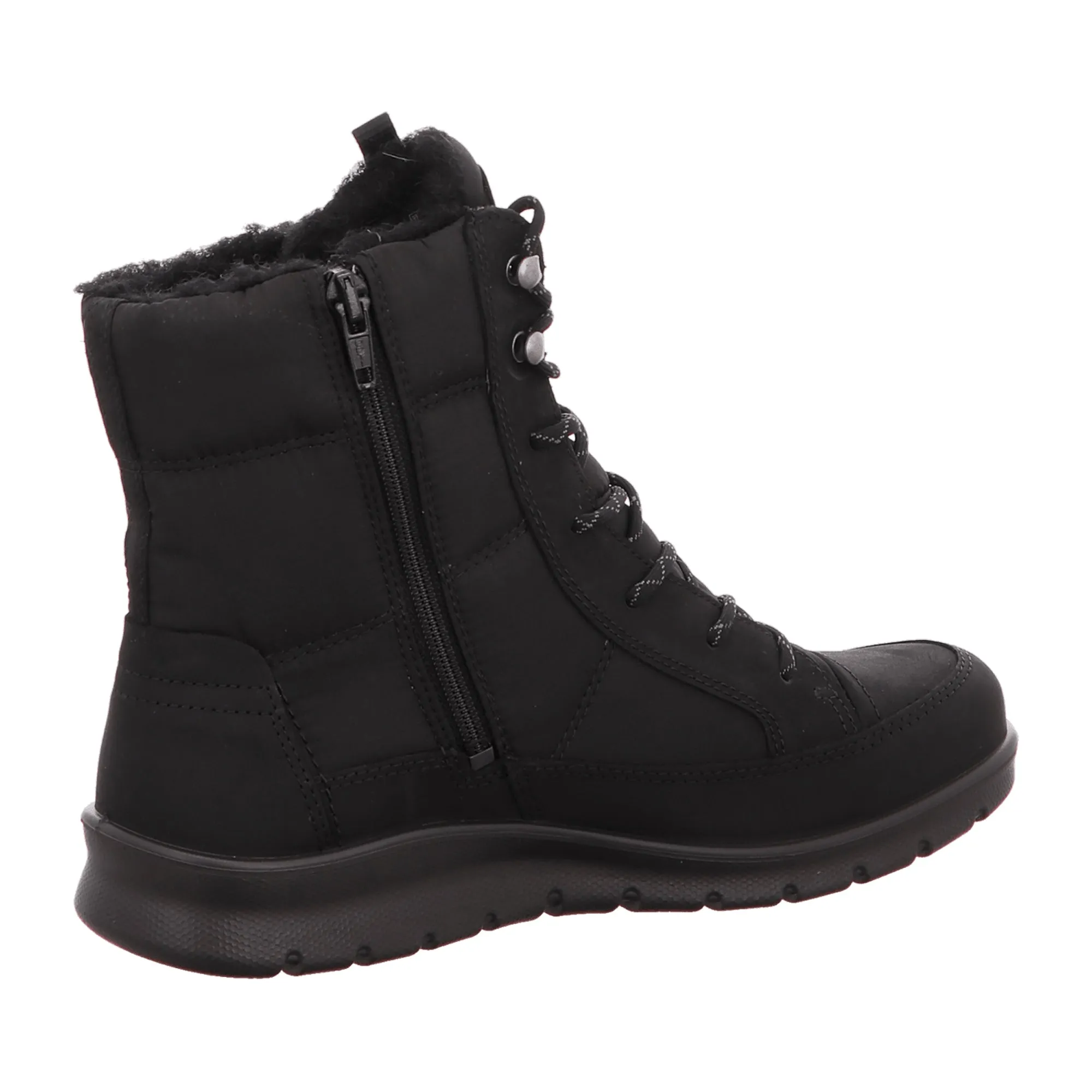 Ecco Babett GTX Women's Waterproof Black Leather Boots - Stylish & Durable