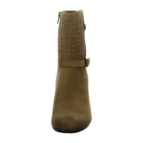 Ecco Touch 75 Women's Nubuck Boots in Light Brown - Durable & Stylish