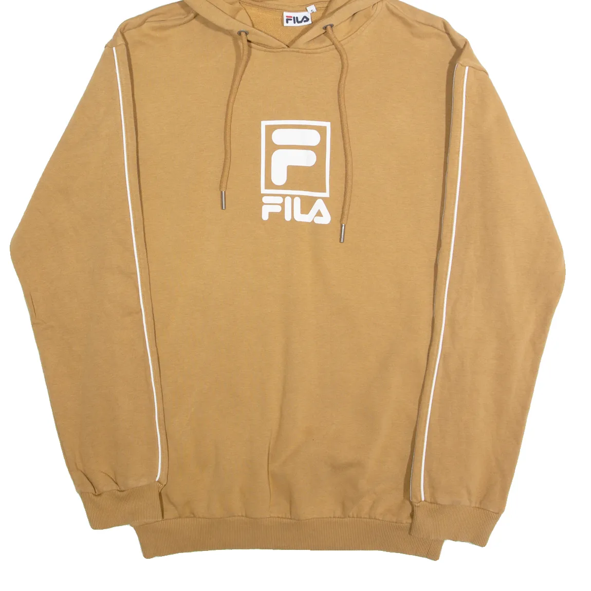 FILA Mens Brown Hoodie S