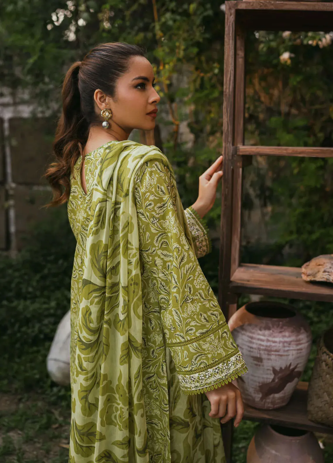 Gardenia Printkari By Humdum Embroidered Lawn 3 Piece Unstitched Suit HD24G D-09