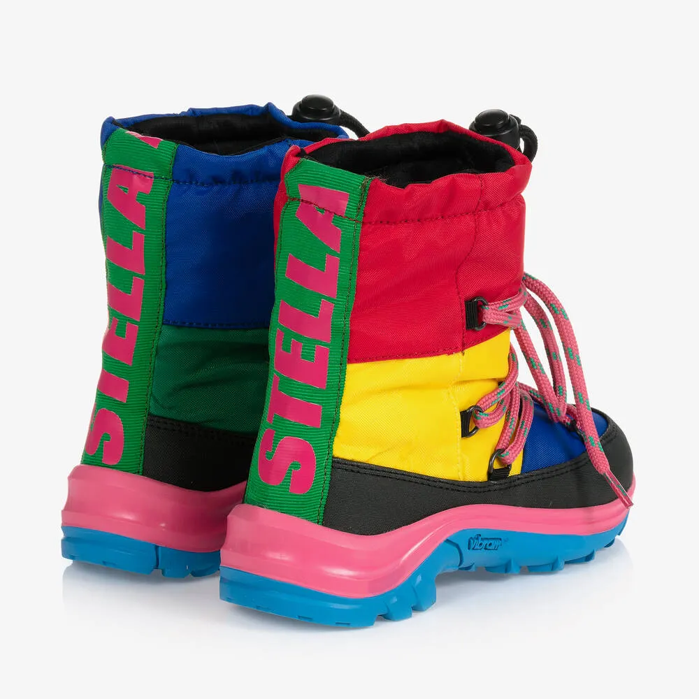 Girls Colourblock Snow Boots