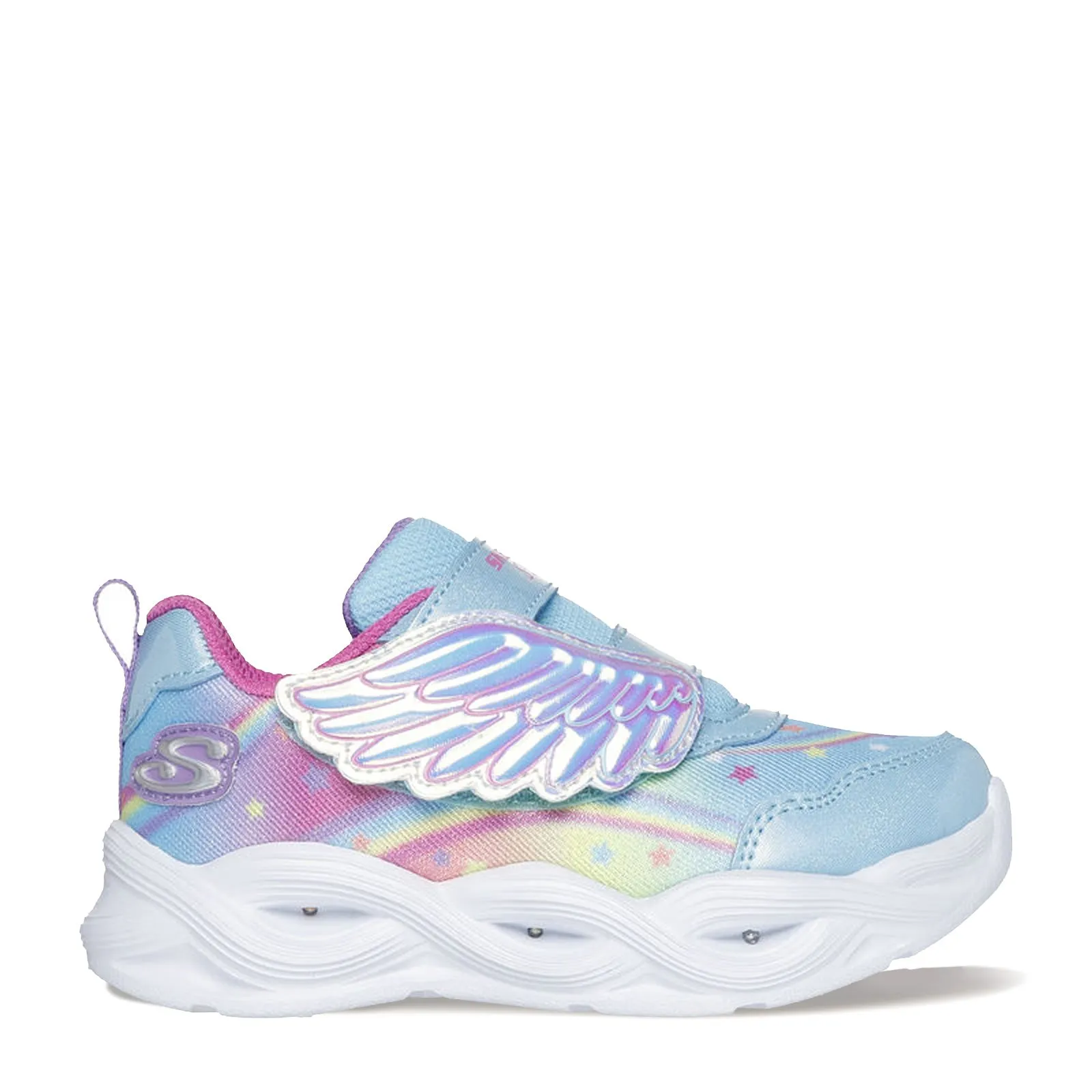 Girl's Skechers, S Lights: Twisty Glow Sneaker – Toddler